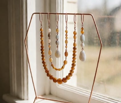 Mica Gemstone Earrings