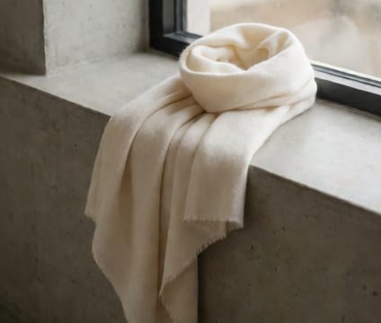 Asymmetric Drape Scarf