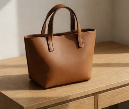 Mini Leather Tote