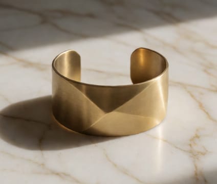 Geometric Cuff Bracelet